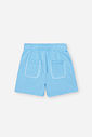 Conjunto Infantil com Regata Boxy em Cotton e Shorts em Moletinho – Look Menina Verão com Algodão NATURAL/AZ PORCELANA