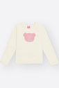 Blusa Cotton Menina Ursinho Bordado Mundo Cinti