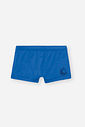 Sunga Infantil Boxer Cós com Cadarço UV Royal