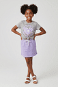 CONJ BLUSA E SHORTS/SAIA MESCLA M/LL AMETISTA