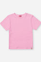 Blusa Infantil Básica Canelada Rosa