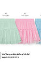 Saia-Short Infantil Menina em Tule Mundo Cinti