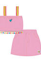 CONJ BLUSA E SHORTS/SAIA RS BARBIE/RS BARBIE