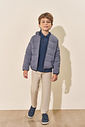 Jaqueta Puffer Infantil Menino Marinho Divertto