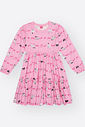 Vestido Infantil Menina Print Dalmatas Beli.me