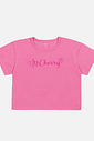 Conjunto Infantil Menina Tutti-Frutti Blusa; Short E Bucket Rosa Mundo Cinti