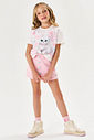 CONJ BLUSA E SHORTS/SAIA NATURAL/RS IOGURTE