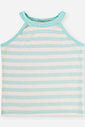 Conjunto Infantil Menina Regata Listrada e Short em Moletom Brisa