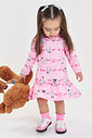Vestido Felpado Bebê Menina Cute Print Beli.me