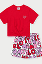 CONJ BLUSA E SHORTS/SAIA VM MARTE/VM MARTE