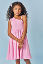 Vestido Infantil Menina Ombro Só Rosa Mundo Cinti