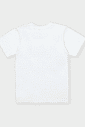 CONJ CAMISETA E BERMUDA BRANCO/AZ VIBRANTE