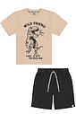 CONJ CAMISETA E BERMUDA BG CROIS/CZ CHUMBO S