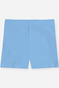 Short Infantil Menina em Canelado Glow Básico Azul