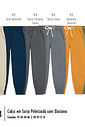 Calça Jogger em Sarja Infantil Menino Divertto