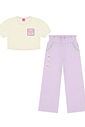 CONJ BLUSA E CALCA NATURAL/LL BRUMA