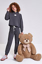 Conjunto Infantil Menina em Moletom Modern Cozy Beli.me