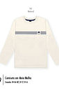 Camiseta Malha Infantil Menino Wolf Stripes Kippos