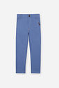 Calça Skinny Infantil em Denim Médio com Elastano