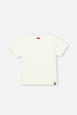 Blusa Infantil Básica em Cotton – Camiseta Menina Manga Curta Verão NATURAL