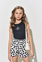 Conjunto Menina Sweet Cherry Preto Beli.me