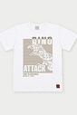 Conjunto Infantil Menino Dino Attack Branco Abrange