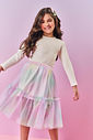 Blusa Infantil Menina Strass Natural Mundo Cinti