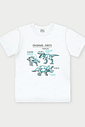 CONJ CAMISETA E BERMUDA BRANCO/AZ DRESS BLUE