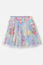 Conjunto Infantil Alcinha e Saia Tule Frutinhas Porcelana