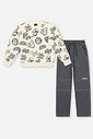 Conjunto Infantil Menino Champions Chumbo CTV