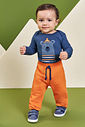 Conjunto Bebê Menino Ursinho de Touca Divertto
