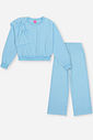 Conjunto Infantil Menina Ombro de Laço Mundo Cinti