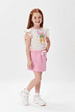 Conjunto Menina Melancia Lovely Rosa Mundo Cinti