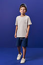 Conjunto Menino Menino Camiseta Âncora Bordada e Bermuda Marinho