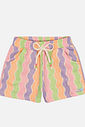 CONJ BLUSA E SHORTS NATURAL/LJ NEON
