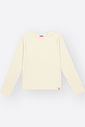 Blusa Manga Longa em Canelado Glow Mundo Cinti NATURAL