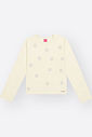 Blusa Manga Longa Menina com Estampa de Estrelas Brilhantes