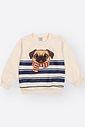 Conjunto Bebê Menino Pug de Cachecol Divertto