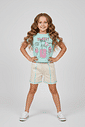CONJ BLUSA E SHORTS VD ATOL/OFF WHITE