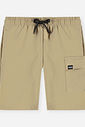 Bermuda Menino em Nylon com Elastano Khaki