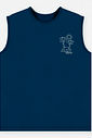 Conjunto Menino Regata em Malha UV e Bermuda Palmas Marinho