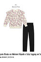 Conjunto Felpado Infantil Menina Star Print Beli.me