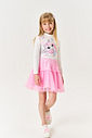 Blusa Infantil Menina Térmica Pandas Preto Mundo Cinti