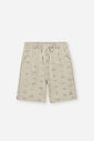 Conjunto Infantil Camiseta Beach e Bermuda de Nylon