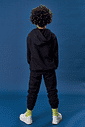 Conjunto Blusão Com Zíper E Calça CTV Play Preto CTV