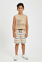Conjunto Infantil Menino Chance Bege Abrange