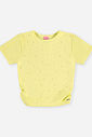 Blusa Boxy Infantil Menina Lemon com Strass