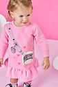 Vestido de Inverno Bebê Menina com Bolsa Wild Mundo Cinti
