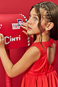 Vestido Infantil Menina Recorte Coração Vermelho Mundo Cinti