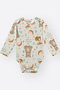 Body Bebê Menino Térmico Total Print Divertto